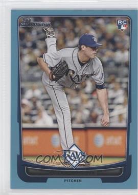 2012 Bowman - [Base] - Blue Border #211 - Matt Moore /500