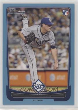 2012 Bowman - [Base] - Blue Border #211 - Matt Moore /500