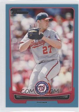 2012 Bowman - [Base] - Blue Border #54 - Jordan Zimmermann /500