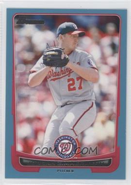 2012 Bowman - [Base] - Blue Border #54 - Jordan Zimmermann /500