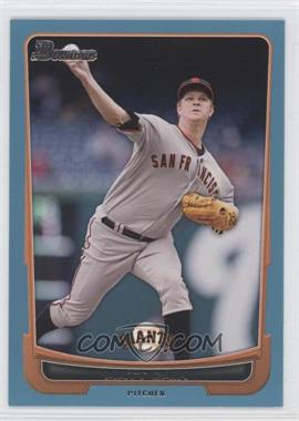 2012 Bowman - [Base] - Blue Border #90 - Matt Cain /500