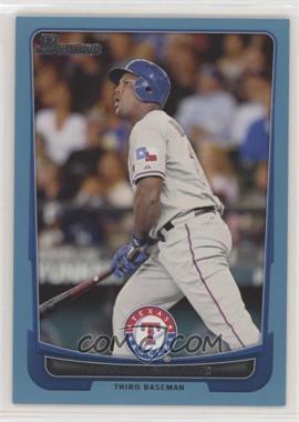 2012 Bowman - [Base] - Blue Border #95 - Adrian Beltre /500