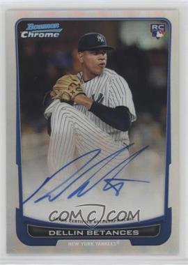 2012 Bowman - [Base] - Chrome Refractor Rookie Autographs #217 - Dellin Betances /500