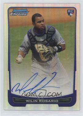 2012 Bowman - [Base] - Chrome Refractor Rookie Autographs #218 - Wilin Rosario /500 [EX to NM]