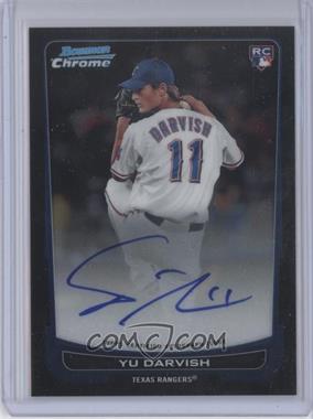 2012 Bowman - [Base] - Chrome Rookie Autographs #209 - Yu Darvish