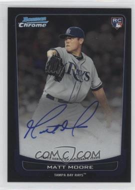 2012 Bowman - [Base] - Chrome Rookie Autographs #211 - Matt Moore