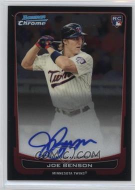 2012 Bowman - [Base] - Chrome Rookie Autographs #215 - Joe Benson