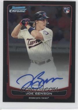 2012 Bowman - [Base] - Chrome Rookie Autographs #215 - Joe Benson