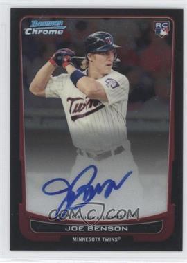 2012 Bowman - [Base] - Chrome Rookie Autographs #215 - Joe Benson