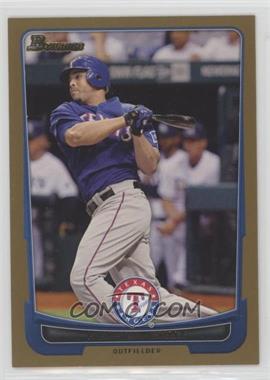 2012 Bowman - [Base] - Gold Border #10 - Nelson Cruz