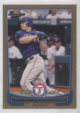 2012 Bowman - [Base] - Gold Border #10 - Nelson Cruz