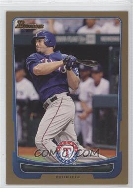 2012 Bowman - [Base] - Gold Border #10 - Nelson Cruz