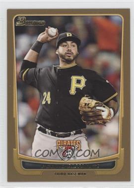 2012 Bowman - [Base] - Gold Border #106 - Pedro Alvarez