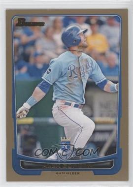 2012 Bowman - [Base] - Gold Border #118 - Alex Gordon