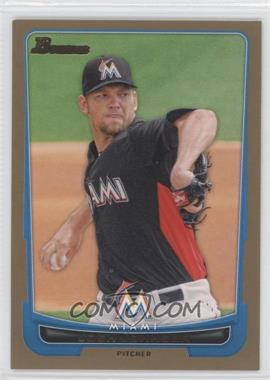 2012 Bowman - [Base] - Gold Border #119 - Josh Johnson