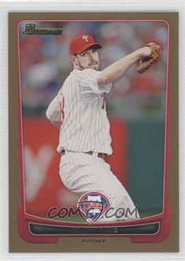 2012 Bowman - [Base] - Gold Border #120 - Cliff Lee