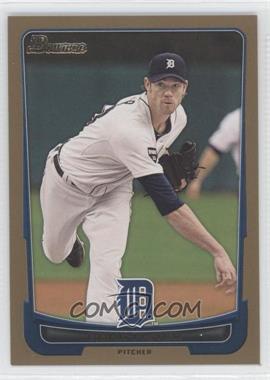 2012 Bowman - [Base] - Gold Border #128 - Doug Fister