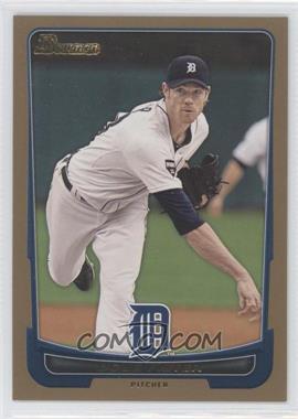 2012 Bowman - [Base] - Gold Border #128 - Doug Fister