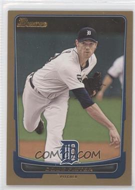 2012 Bowman - [Base] - Gold Border #128 - Doug Fister