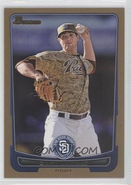 2012 Bowman - [Base] - Gold Border #130 - Cory Luebke