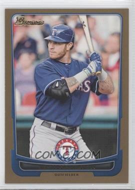 2012 Bowman - [Base] - Gold Border #135 - Josh Hamilton