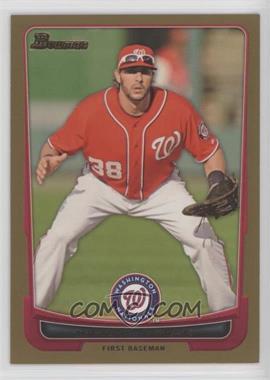 2012 Bowman - [Base] - Gold Border #140 - Mike Morse