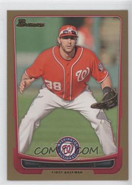 2012 Bowman - [Base] - Gold Border #140 - Mike Morse