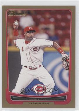 2012 Bowman - [Base] - Gold Border #145 - Brandon Phillips