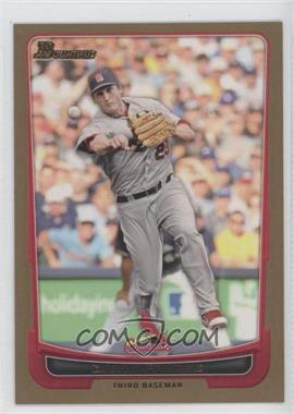 2012 Bowman - [Base] - Gold Border #147 - David Freese