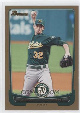 2012 Bowman - [Base] - Gold Border #15 - Brandon McCarthy