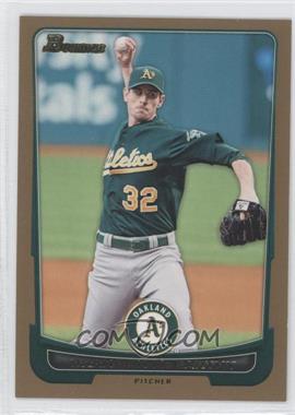 2012 Bowman - [Base] - Gold Border #15 - Brandon McCarthy