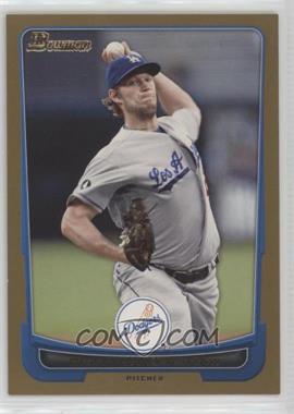 2012 Bowman - [Base] - Gold Border #151 - Clayton Kershaw