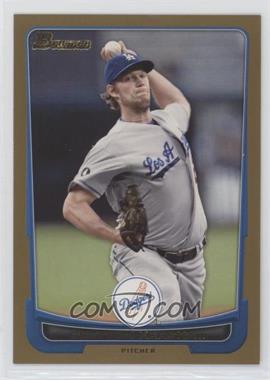 2012 Bowman - [Base] - Gold Border #151 - Clayton Kershaw