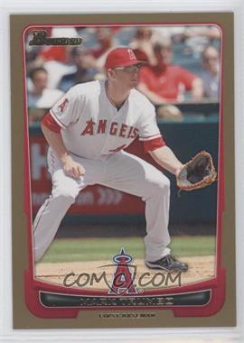 2012 Bowman - [Base] - Gold Border #156 - Mark Trumbo