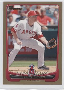 2012 Bowman - [Base] - Gold Border #156 - Mark Trumbo