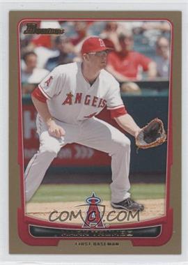 2012 Bowman - [Base] - Gold Border #156 - Mark Trumbo [Noted]