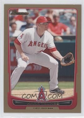 2012 Bowman - [Base] - Gold Border #156 - Mark Trumbo