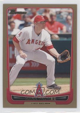 2012 Bowman - [Base] - Gold Border #156 - Mark Trumbo