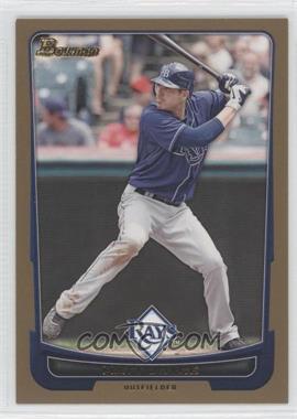 2012 Bowman - [Base] - Gold Border #173 - Matt Joyce