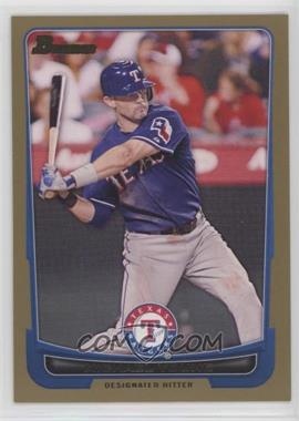 2012 Bowman - [Base] - Gold Border #180 - Michael Young