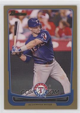 2012 Bowman - [Base] - Gold Border #180 - Michael Young