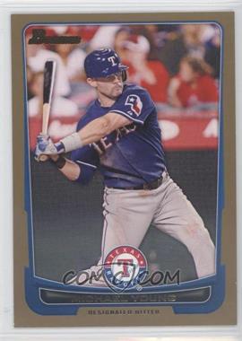 2012 Bowman - [Base] - Gold Border #180 - Michael Young