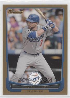 2012 Bowman - [Base] - Gold Border #183 - James Loney