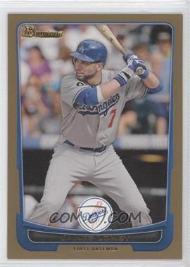 2012 Bowman - [Base] - Gold Border #183 - James Loney