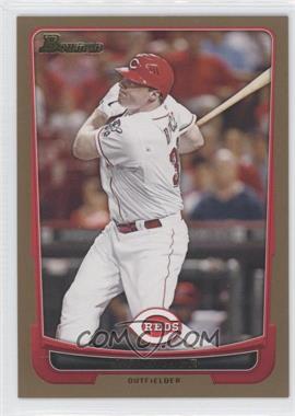 2012 Bowman - [Base] - Gold Border #188 - Jay Bruce