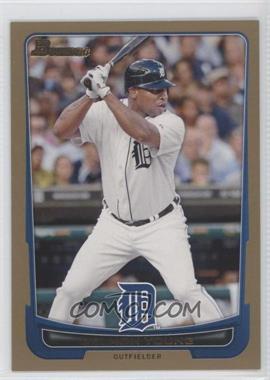 2012 Bowman - [Base] - Gold Border #189 - Delmon Young