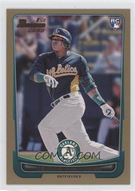 2012 Bowman - [Base] - Gold Border #193 - Yoenis Cespedes