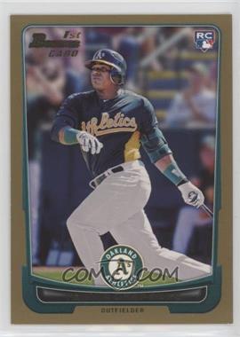 2012 Bowman - [Base] - Gold Border #193 - Yoenis Cespedes