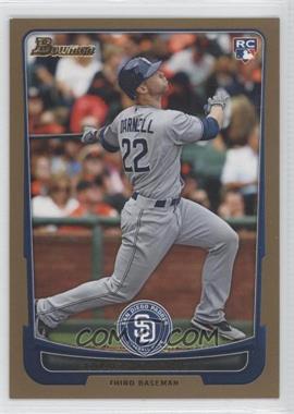 2012 Bowman - [Base] - Gold Border #194 - James Darnell