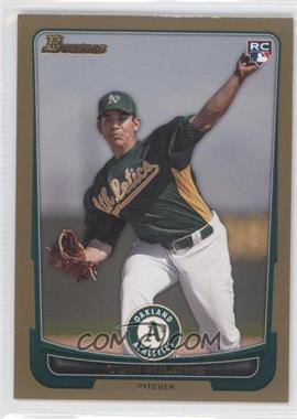 2012 Bowman - [Base] - Gold Border #196 - Tom Milone